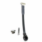 55-inch Glossy White Soaking Tub