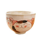 Arita-Yaki Lucky Beckoning Cat Ceramic Bowl