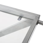 Modern Minimalist Z-shaped Bar Cart