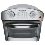 12.5 Quart 7-in-1 Stainless Steel Convection Toaster Oven 1500W 5 Pre-Set Menus Silver