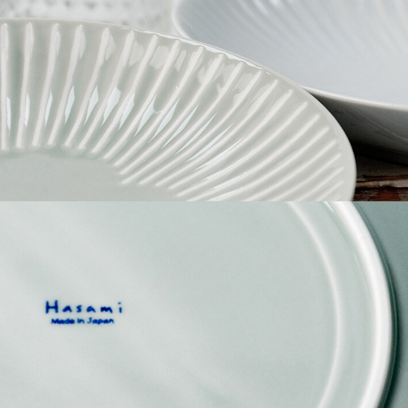 Hasami Ware Flower Fuwari Plate Pair Set