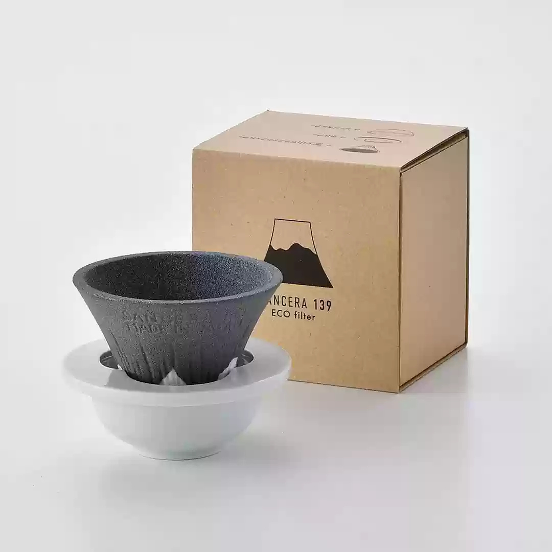 COFIL Fuji Arita Ware Ceramic Coffee Dripper – Mount Fuji Edition