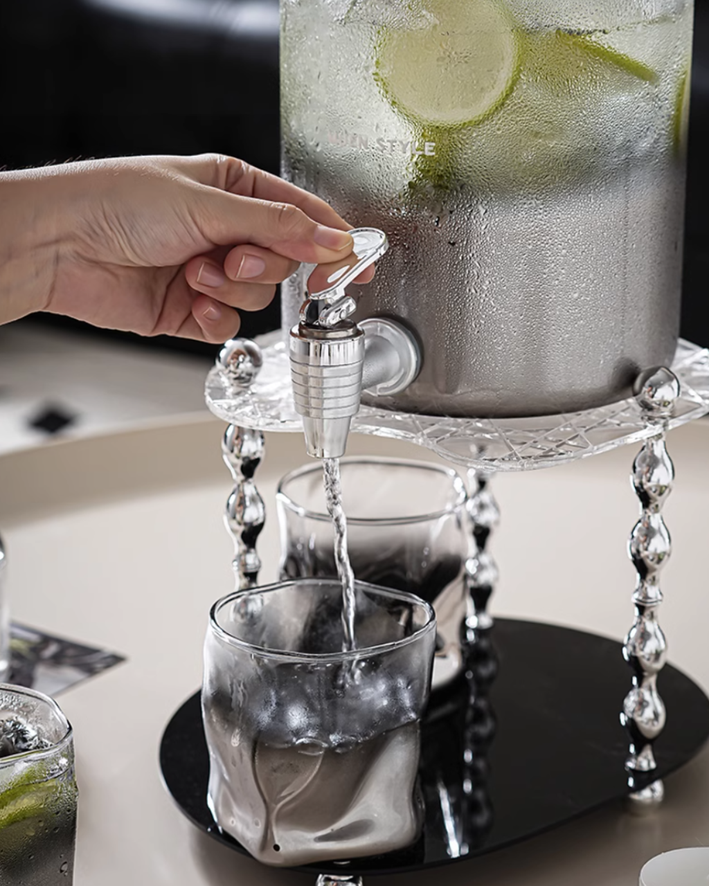 GoingDaily Muen Glass Dispenser Set