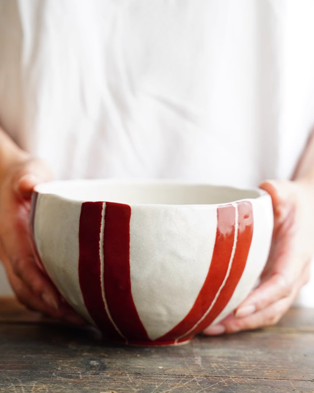 Mino Ware Vintage Underglaze Tokusa Couple Bowl Set – Wooden Box Edition