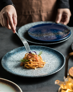 Neo Toji Vintage Underglaze Flat Plate