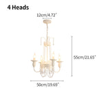 French Candle Crystal Chandelier