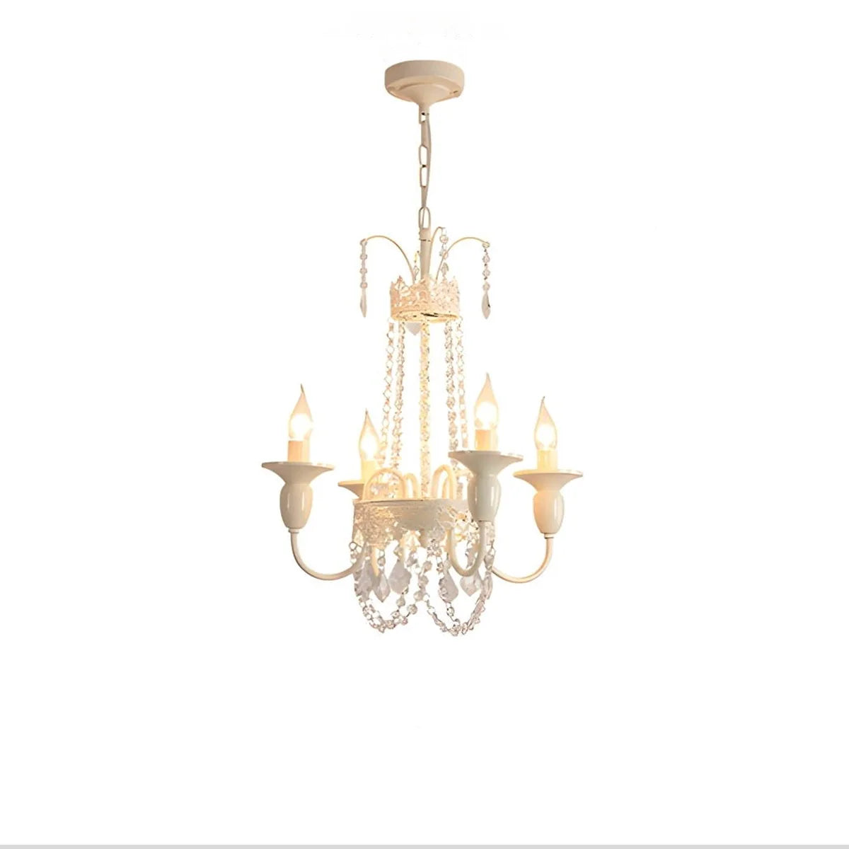 French Candle Crystal Chandelier