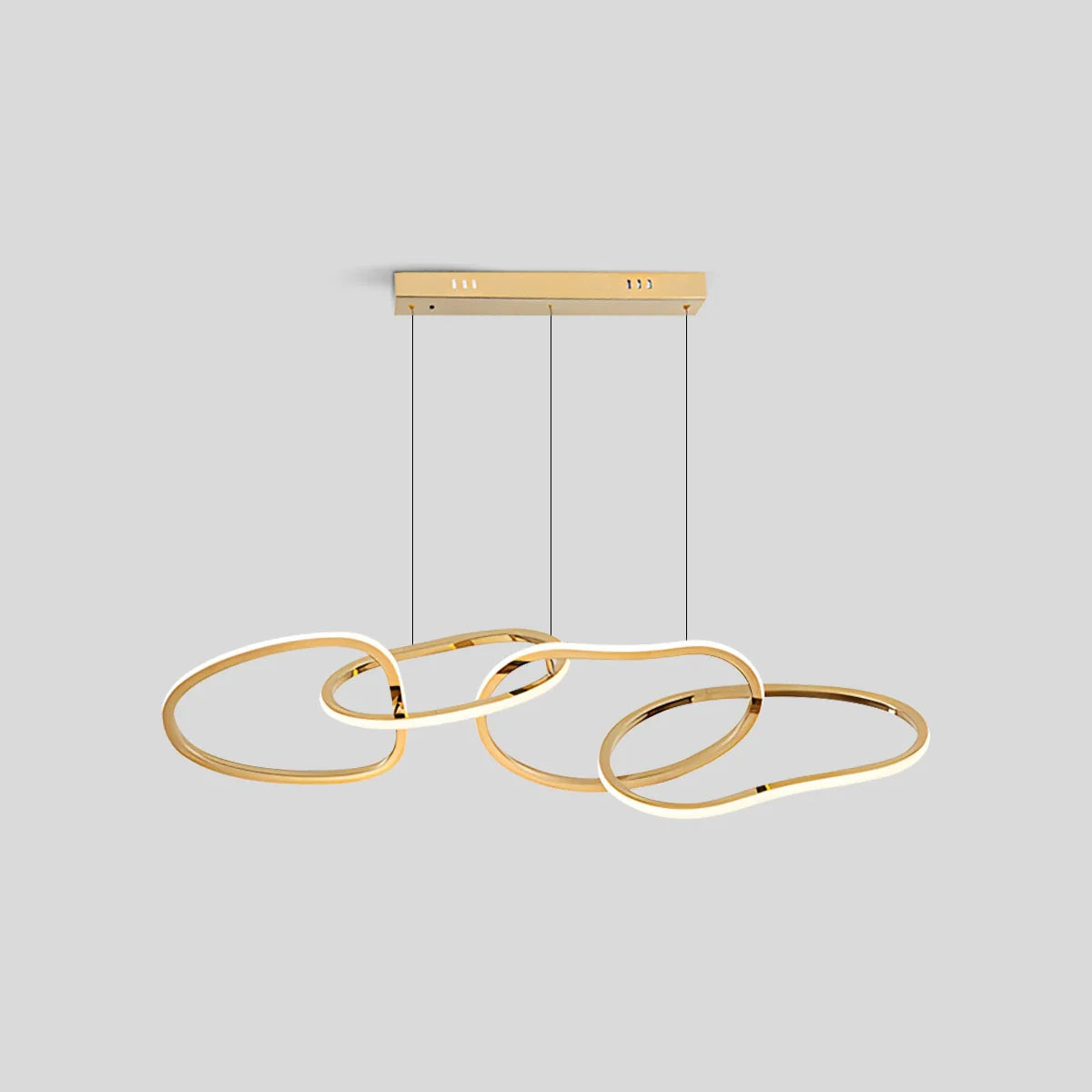 Modern Minimalist Ring Chandelier