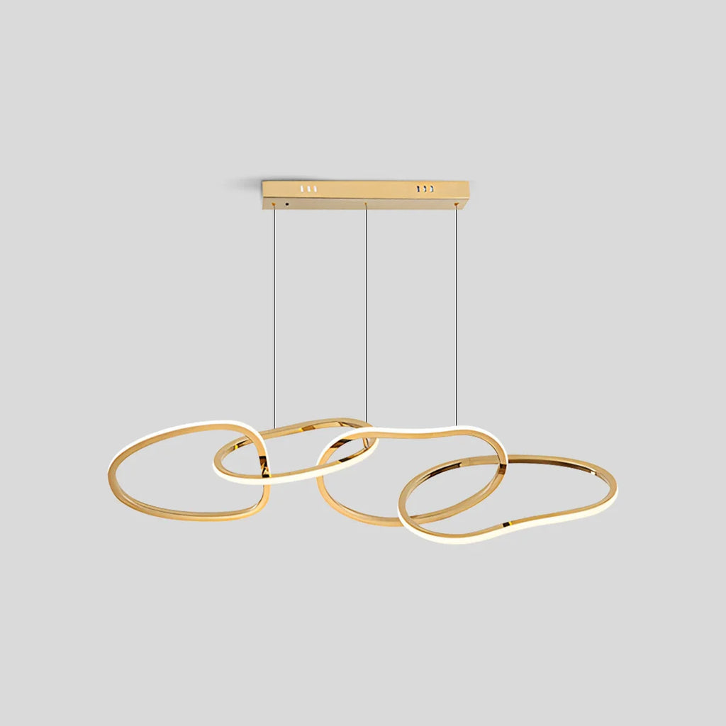 Modern Minimalist Ring Chandelier