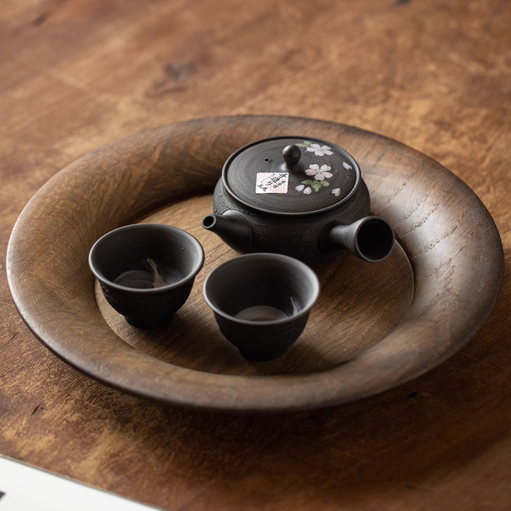 Tokoname Ware Sakura-Mai Red Clay Teapot Set