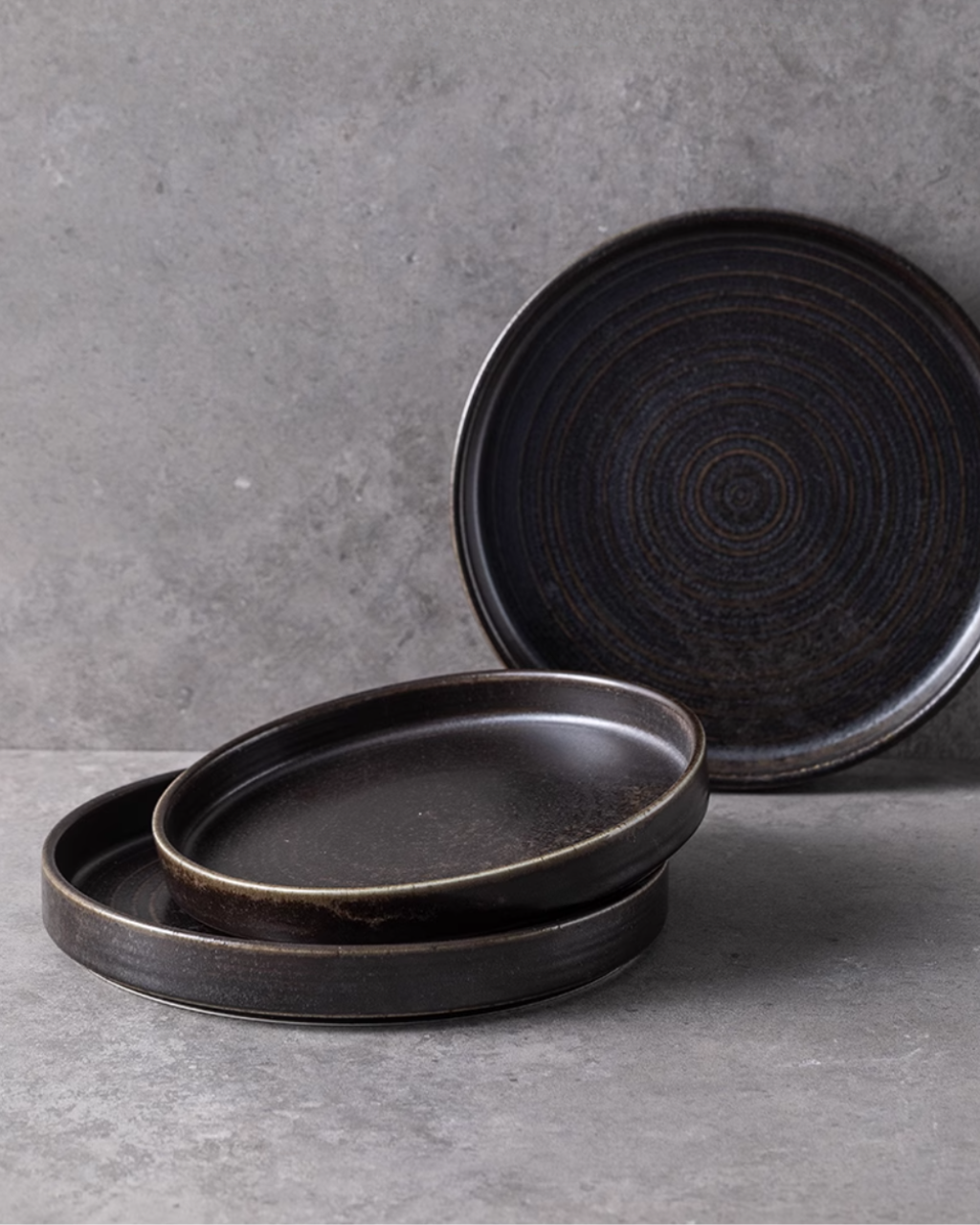 ALANIZ DX Series Handcrafted Fleur de Sel Straight-Sided Plate