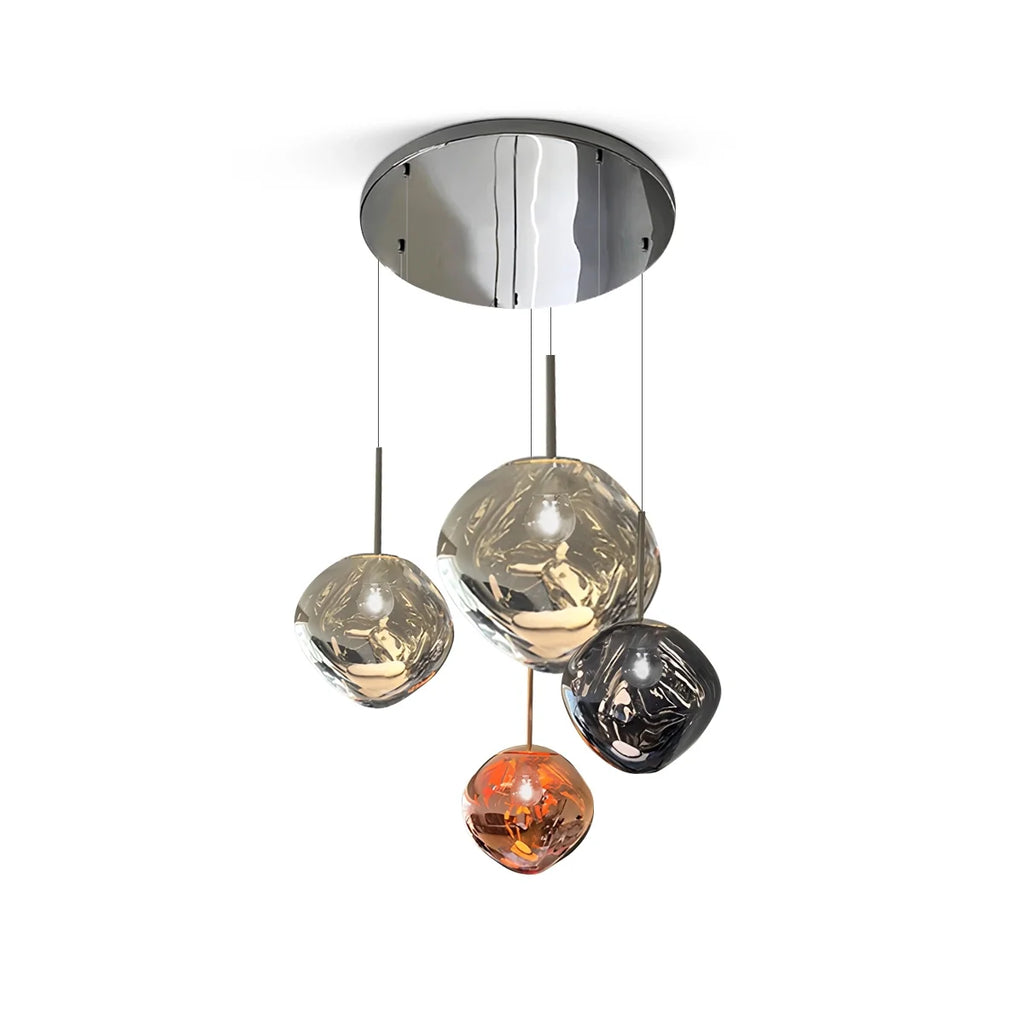 Large Lava Chandelier Customization