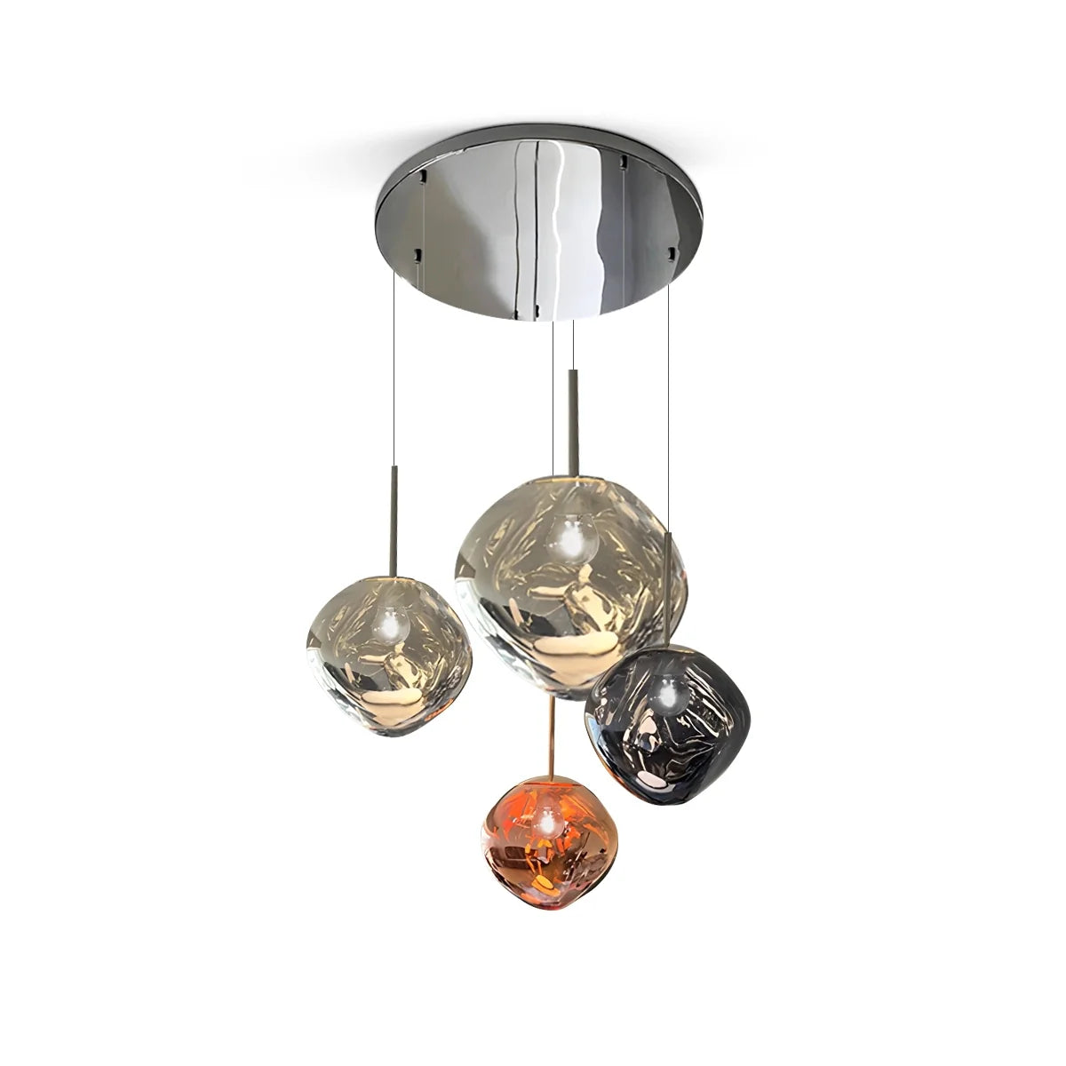 Large Lava Chandelier Customization