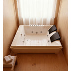 Luxury 2-Person Whirlpool Massage Tub
