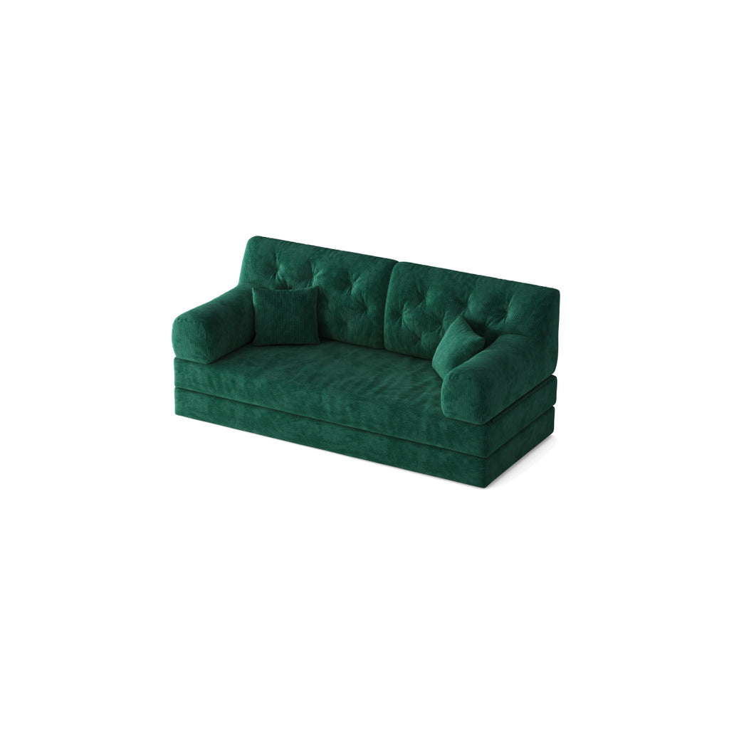 78.8" Modular Sofa Comfortable Floor Sofa Bed for Living Room