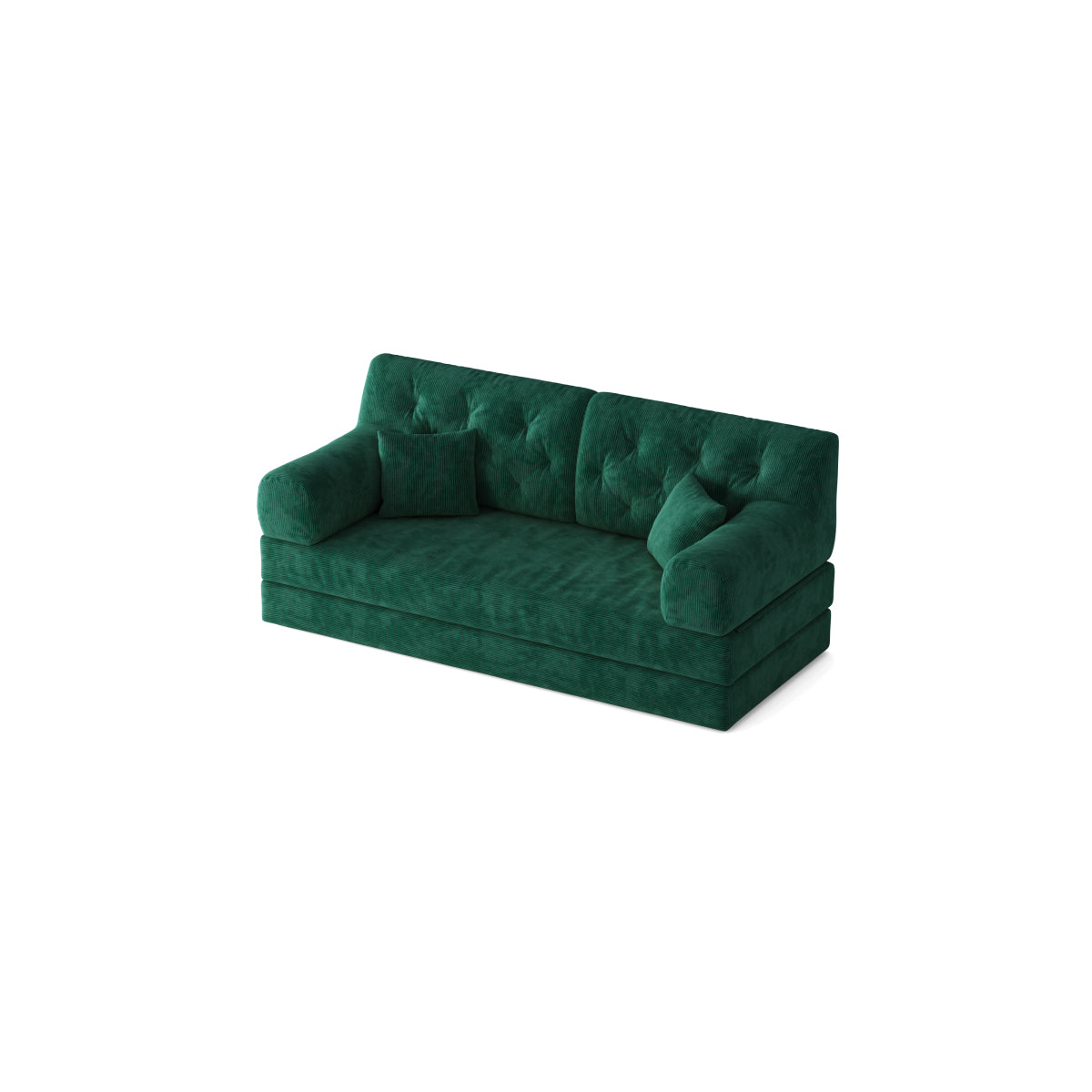 78.8" Modular Sofa Comfortable Floor Sofa Bed for Living Room