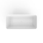 67 inch freestanding solid surface soaking bathtub for bathroom