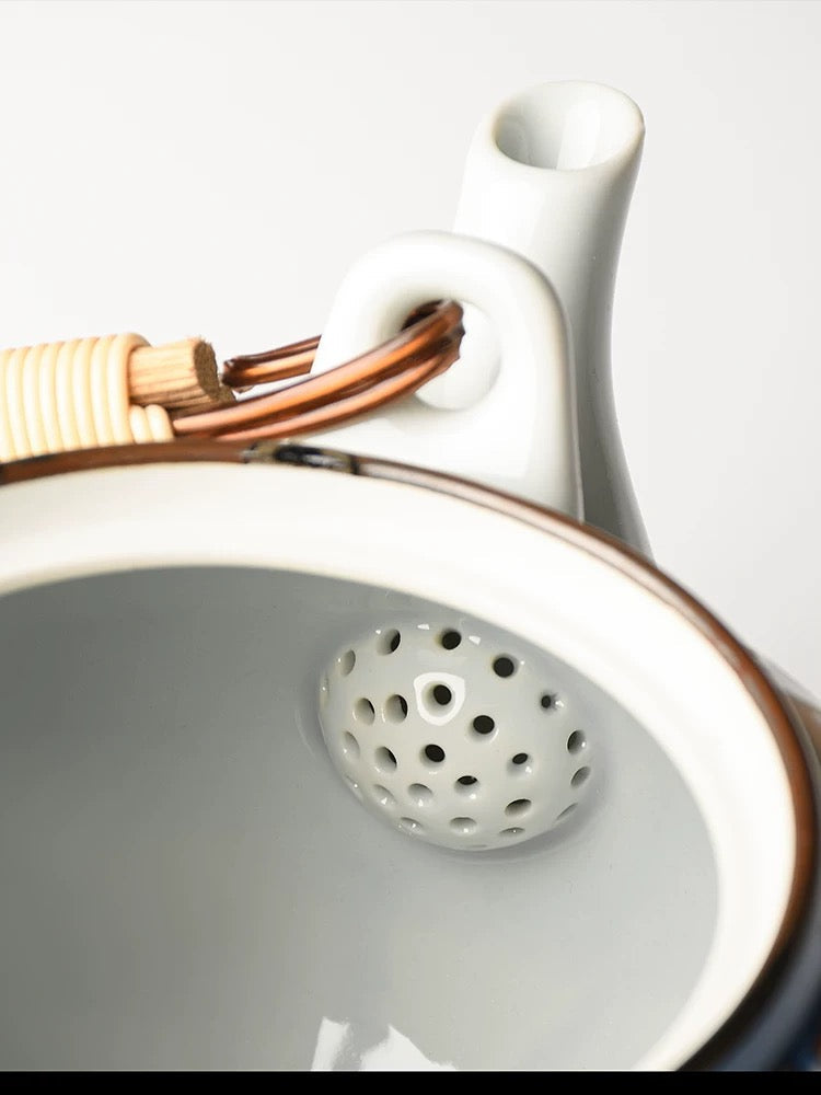 Arita-Yaki Imari Series Handcrafted Japanese Ceramic Tea Cup Gift Set