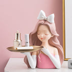 Alice Candy Tray & Vase Decor