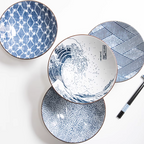 Showa Seito Cone Shaped Ramen Bowl