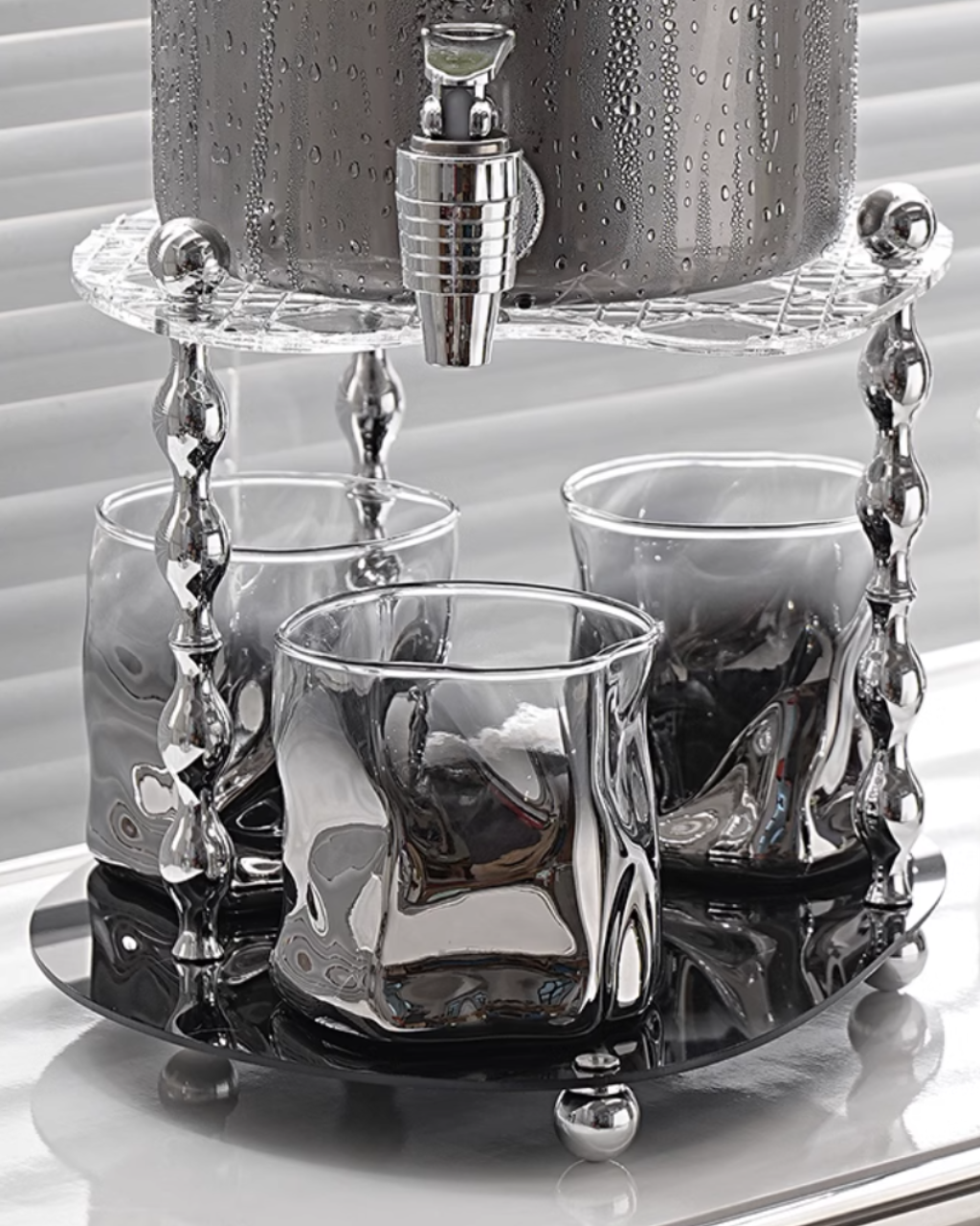 GoingDaily Muen Glass Dispenser Set