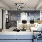 Circle Layered Living Room Chandelier
