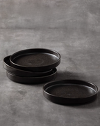 ALANIZ DX Series Handcrafted Fleur de Sel Straight-Sided Plate