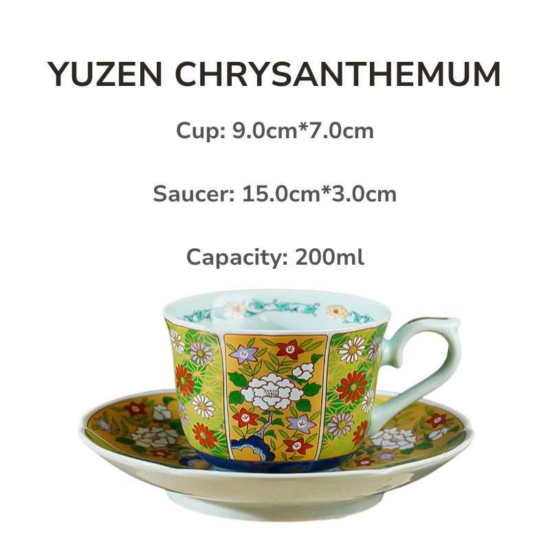 Mino Ware Ko-Imari Coffee Cup Gift Set