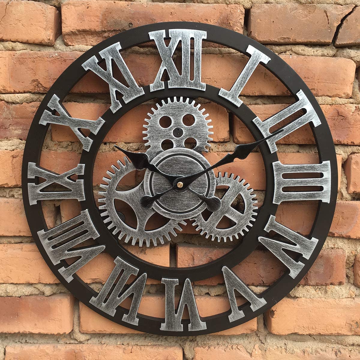 Retro Industrial Wall Clock