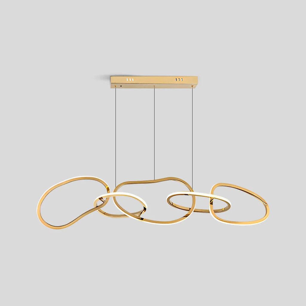 Modern Minimalist Ring Chandelier