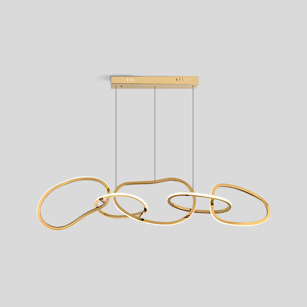 Modern Minimalist Ring Chandelier