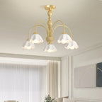 French Pastoral Style Flower Chandelier