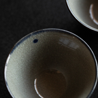 Shoho Kiln Adorable Puppy Cone-Shaped Bowl