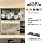 Large Lava Chandelier Customization