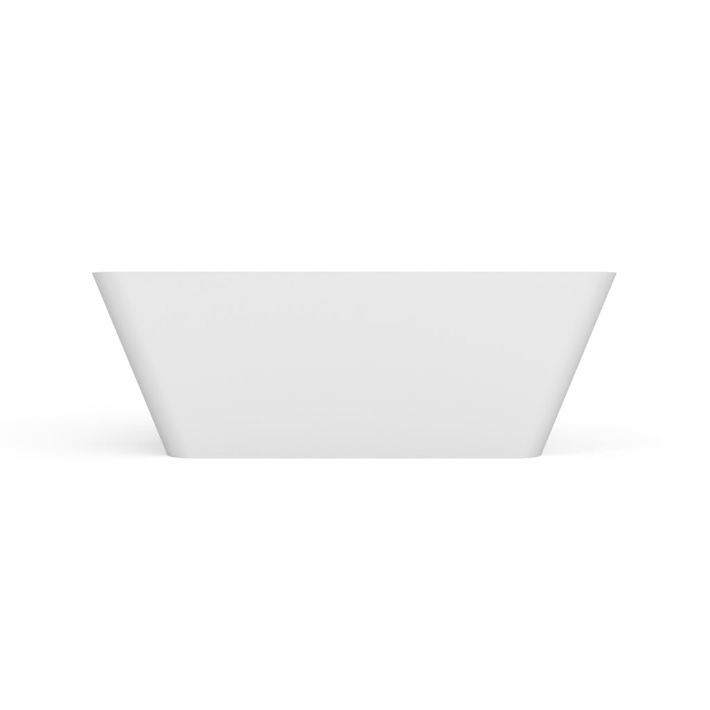 67 inch freestanding solid surface soaking bathtub for bathroom