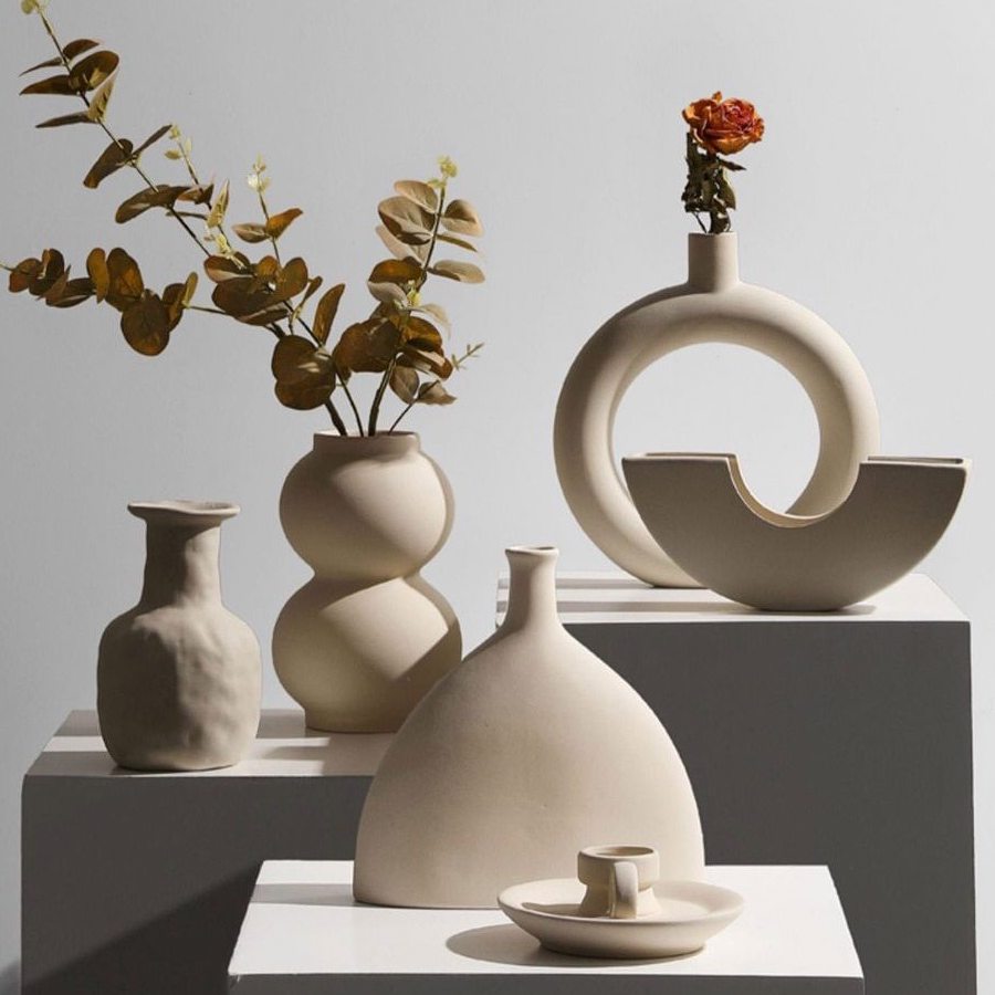 Ceramic Abstract Vase