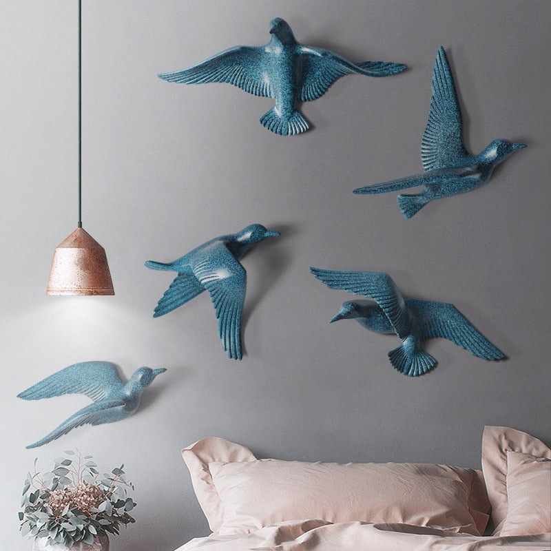 Flock of Doves Wall Decor