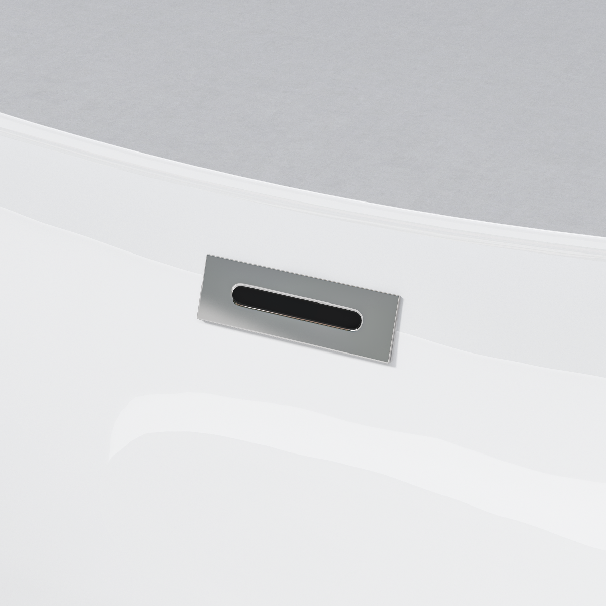 Gloss White Acrylic Freestanding Tub