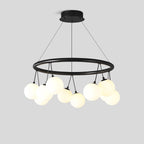 Valentina Nordic LED Glass Ball Chandelier