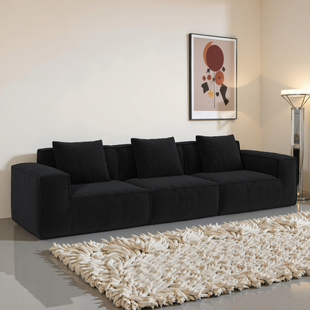 Cloud Velvet Modular Sofa Bed