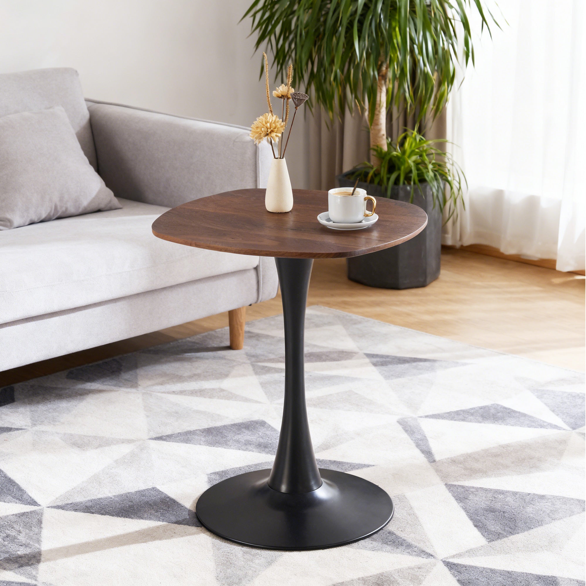 23.62 INCH DINING TABLE walnut