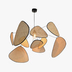 Screen Cannage Suspension Chandelier