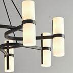 Nordic Creative Multi-Headed Round Chandelier