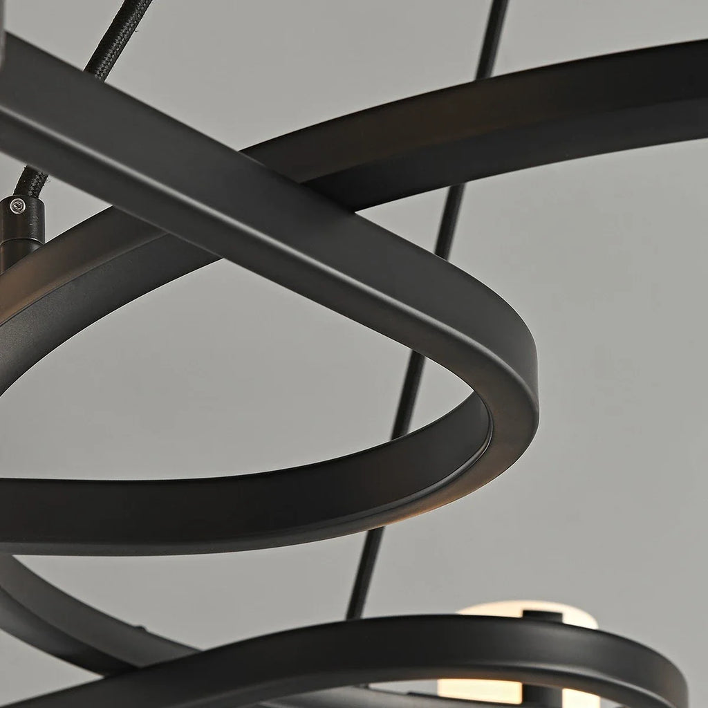 Nordic Creative Multi-Headed Round Chandelier