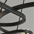 Nordic Creative Multi-Headed Round Chandelier