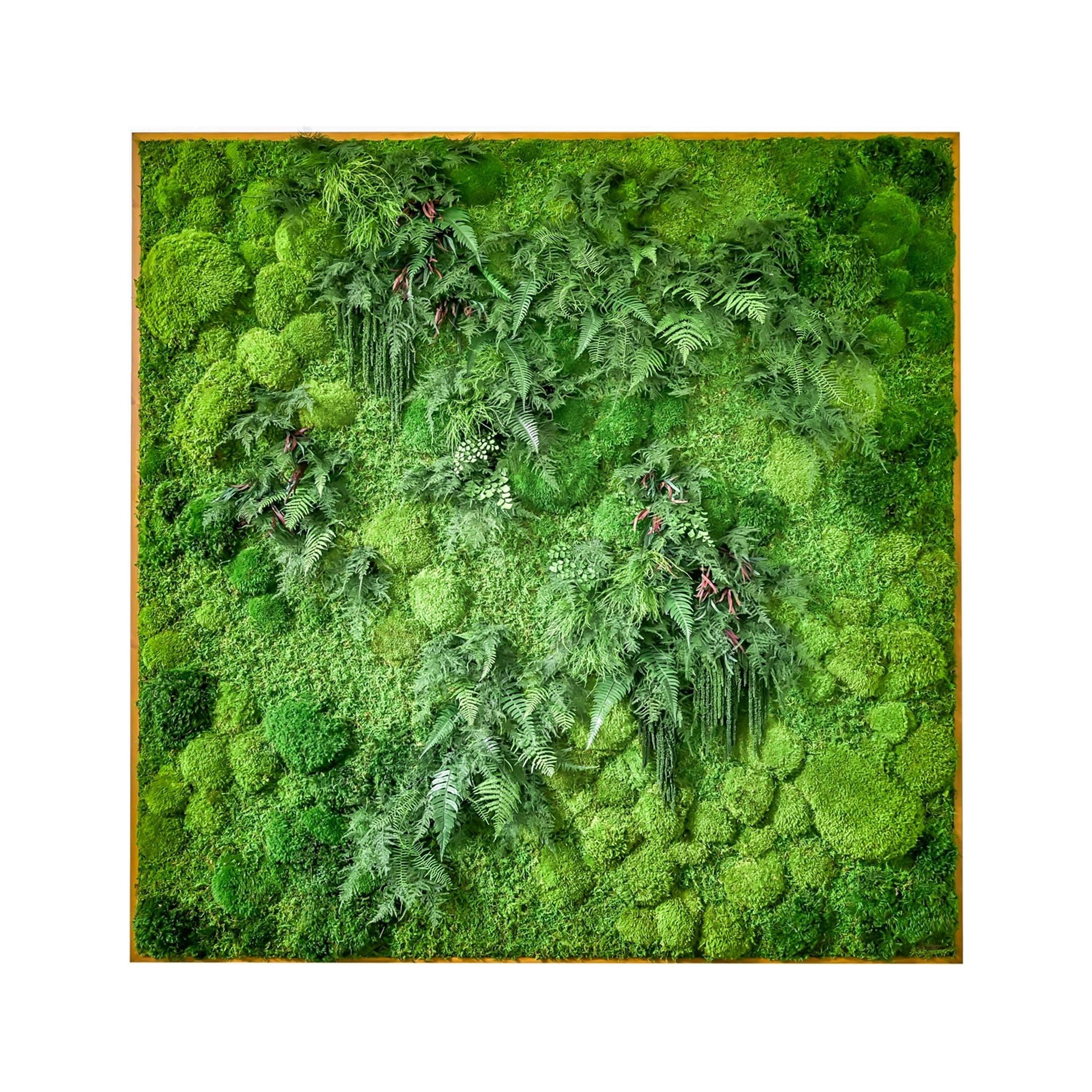 Moss & Ferns - 68" x 68" Oversized Statement Piece
