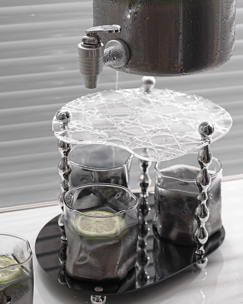 GoingDaily Muen Glass Dispenser Set