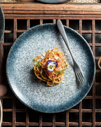 Neo Toji Vintage Underglaze Flat Plate