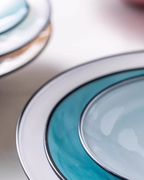 ALANIZ Moire Series Handcrafted Cloud Straw Hat Plate