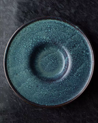 ALANIZ HD Series Handcrafted Peacock Straw Hat Plate